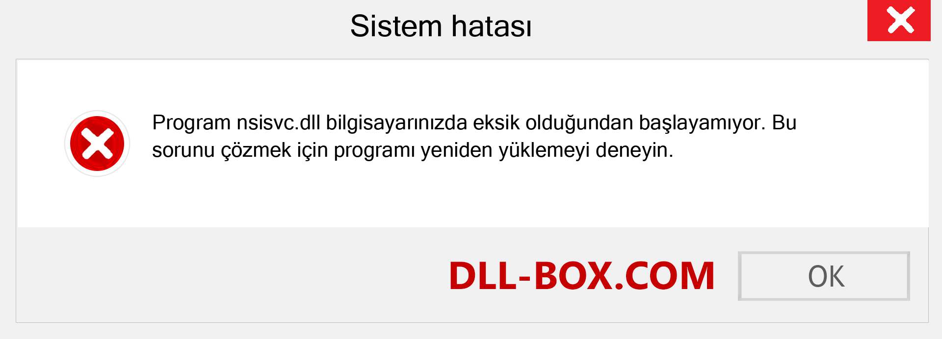 nsisvc.dll dosyası eksik mi? Windows 7, 8, 10 için İndirin - Windows'ta nsisvc dll Eksik Hatasını Düzeltin, fotoğraflar, resimler